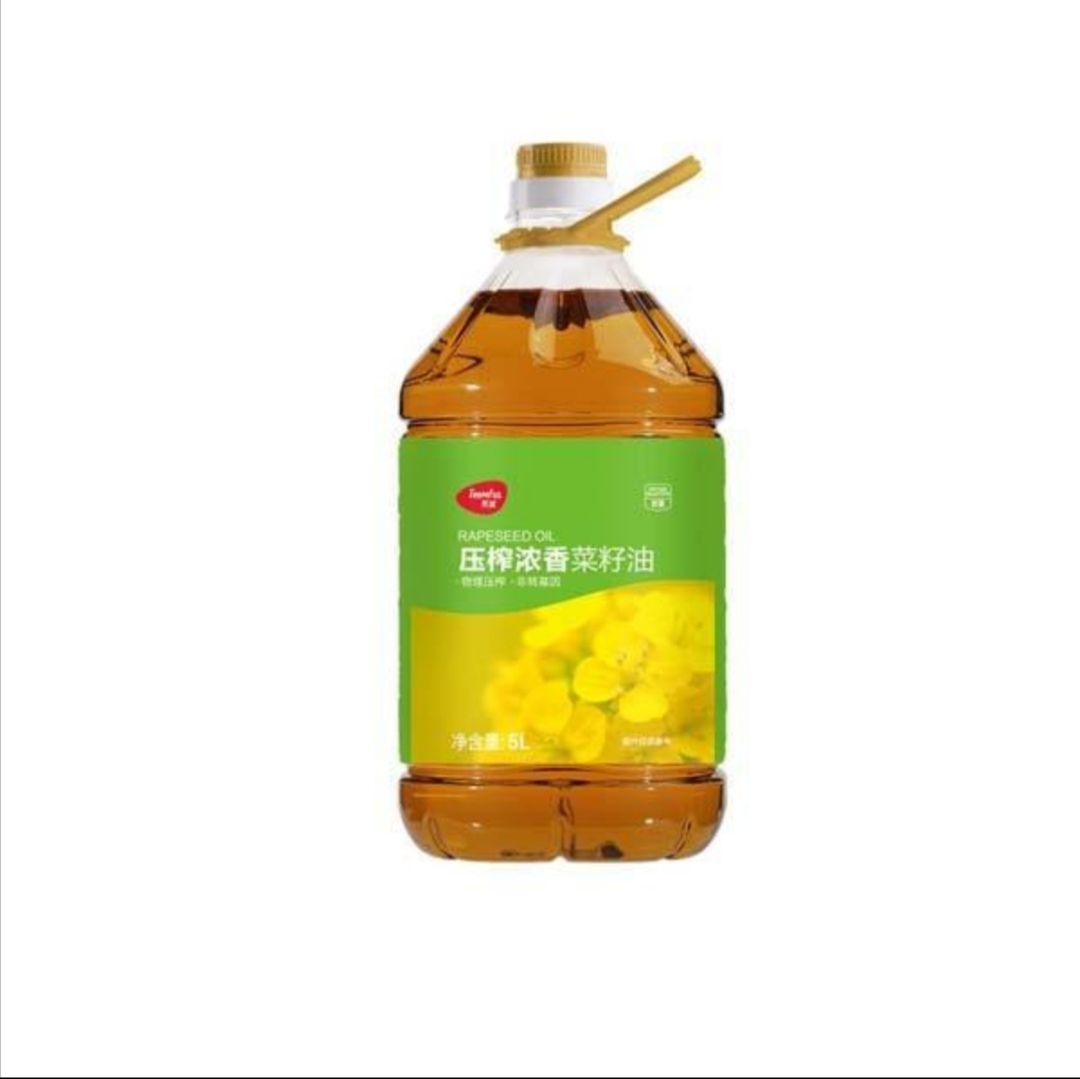 天优压榨浓香菜籽油