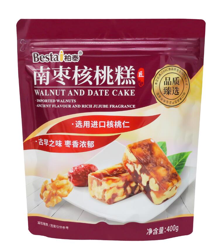 柏泰南枣核桃糕400g